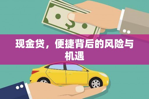 大村现金贷，便捷背后的风险与机遇