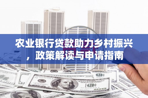 大村农业银行贷款助力乡村振兴，政策解读与申请指南
