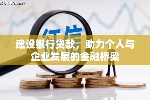 大村建设银行贷款，助力个人与企业发展的金融桥梁