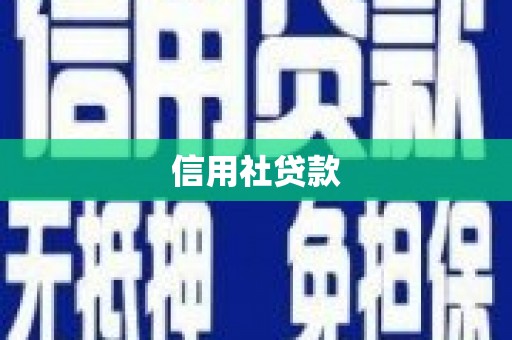 大村信用社贷款