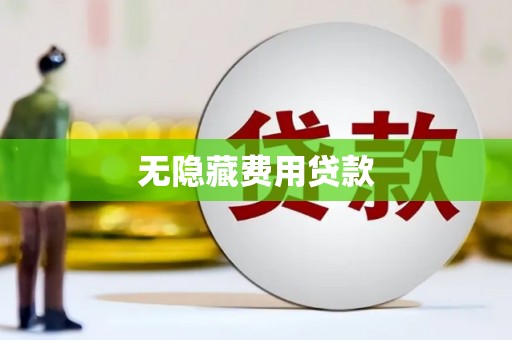 大村无隐藏费用贷款