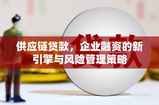 大村供应链贷款，企业融资的新引擎与风险管理策略