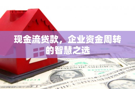 大村现金流贷款，企业资金周转的智慧之选