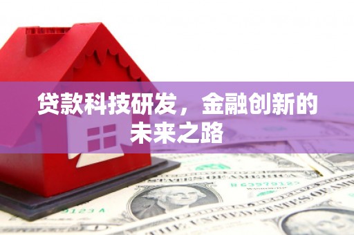 大村贷款科技研发，金融创新的未来之路