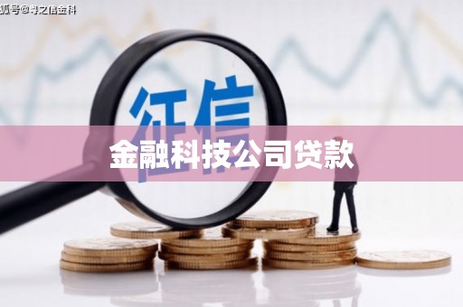 大村金融科技公司贷款