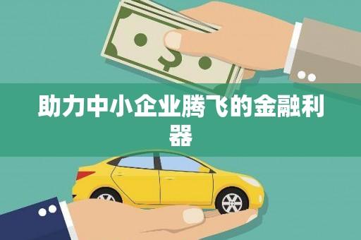 大村助力中小企业腾飞的金融利器