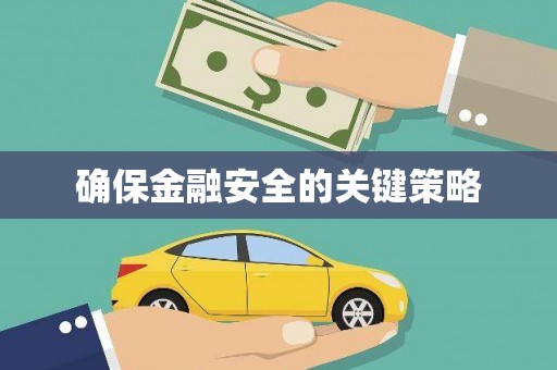 大村确保金融安全的关键策略